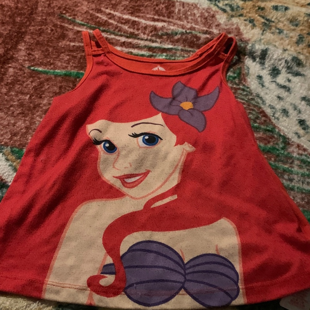 Disney Red Apparel with White Logo